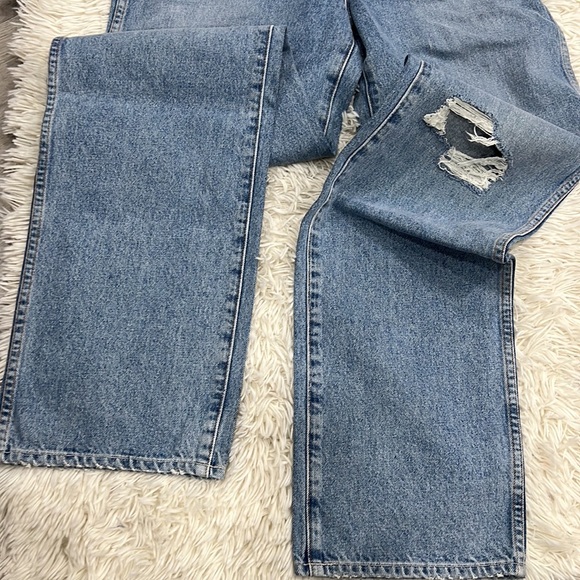 GRLFRND | NEW Sara Super High Rise Slim Straight Jeans in Red Rock Size 30 - Picture 4 of 11